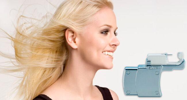 pistola de pendientes