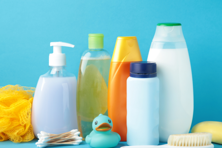 Surtido de geles para un recién nacido